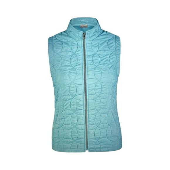 Rabe Jackets & Blazers - RABE QUILTED GILET PEACOCK BLUE
